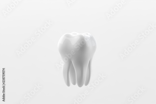 臼歯のイラストCG