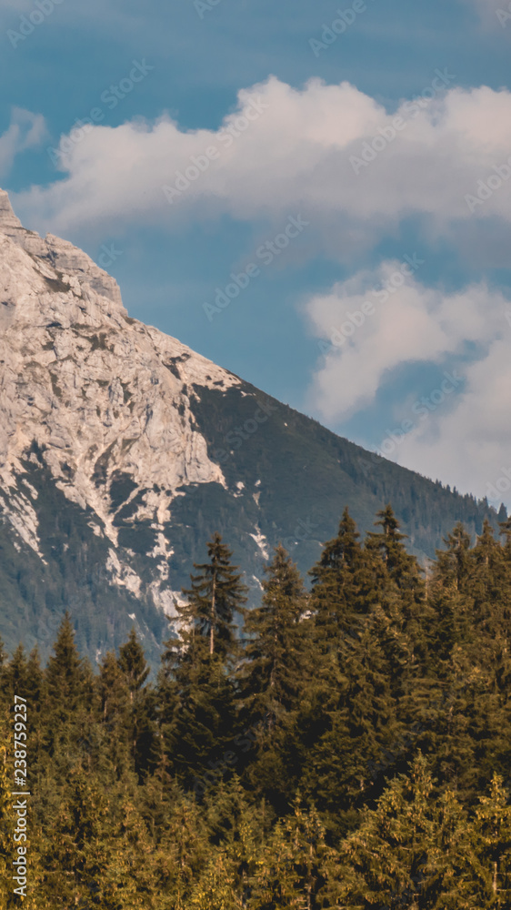 Smartphone HD wallpaper of beautiful alpine view near the austrian border
