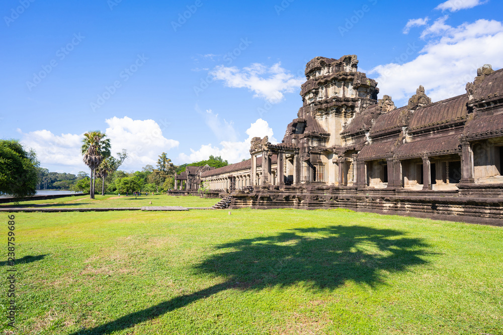 Angkor Wat world heritage site in Cambodia