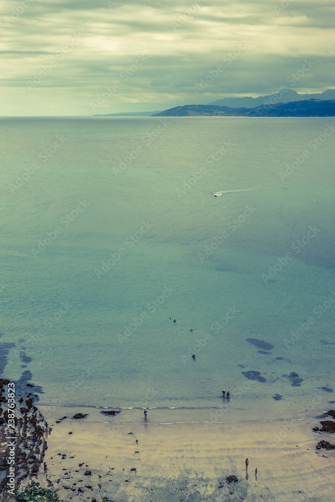 Εκτύπωση καμβά Cantabrian sea and coast fromthe spectator of San Roque, Lastres