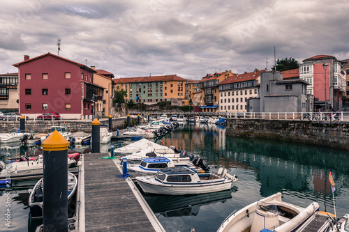 Llanes marina. Asturias, Spain
