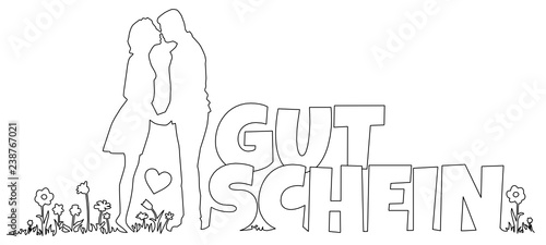 Gutschein zur Hochzeit