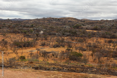 Die Landschaft des Matopo Nationalpark in Simbabwe  photo