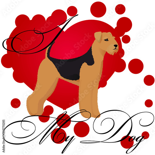 I love my airedale