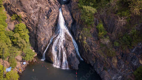 Dudhsagar Falls, Goa, India photo