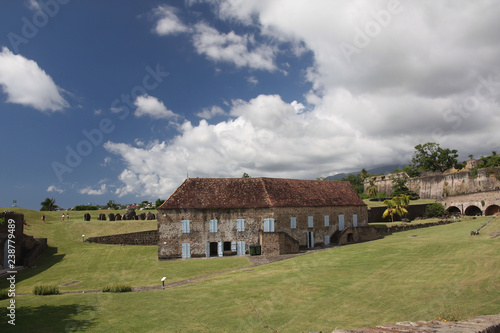 Guadeloupe,capitainerie du fort Delgres à Basse Terre  © odjectif