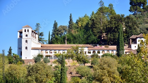 El Generalife desde la Alhambra, Granada