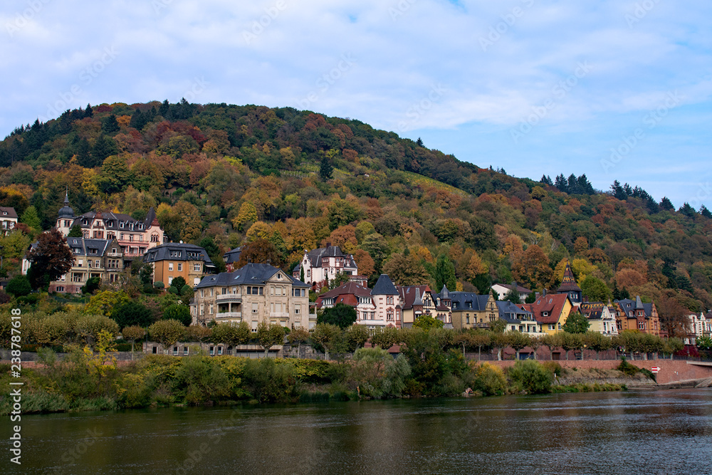 Herbst in Heidelberg, Baden-Württemberg, Deutschland 