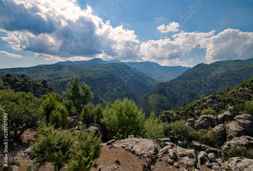 Obraz na płótnie Unterwegs im Taurusgebierge, Antalya Province, Türkei w salonie