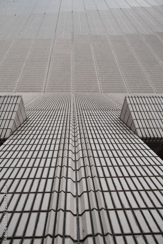 Obraz premium abstract architectural tile tiled structure