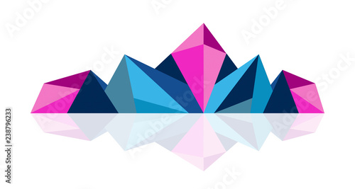 sfondo, grafica, astratto, triangoli, tecnologia,