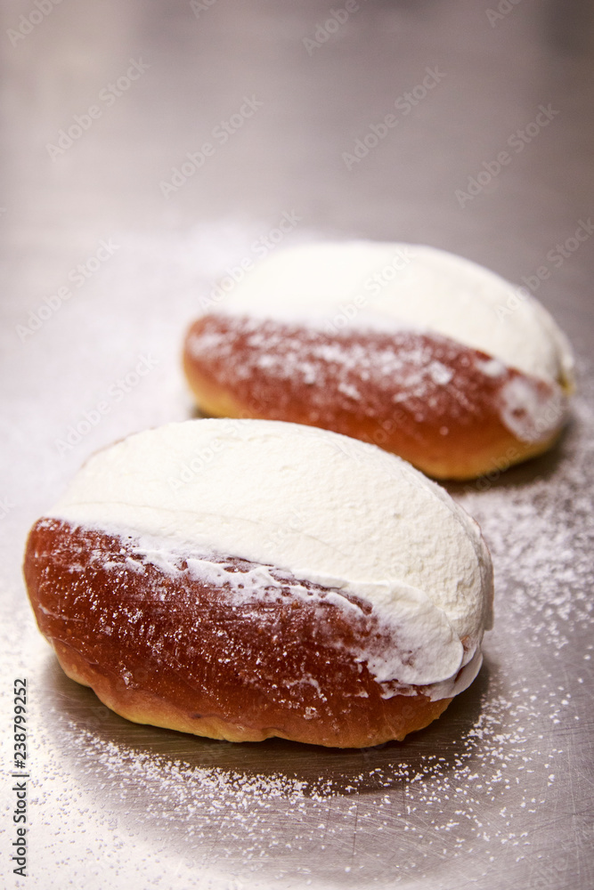 Maritozzo is a tipical pastry in Rome Maritozzo is a tipical pastry in Rome