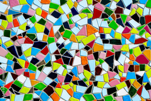 Colorful Mosaic. Ceramic tile texture