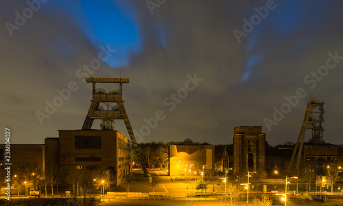 mine ewald herten night clouds