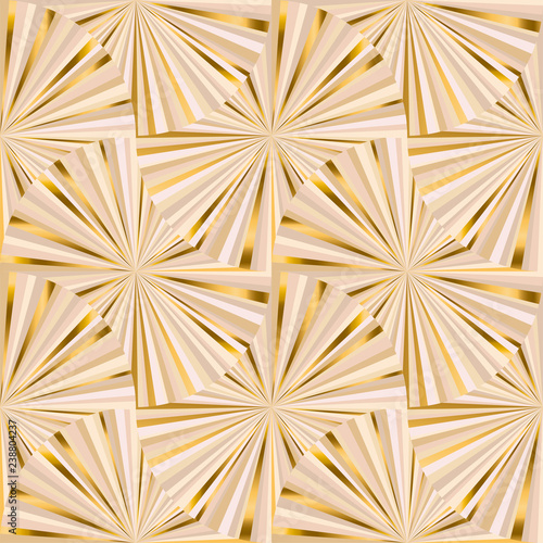 Pastel geometric color seam...