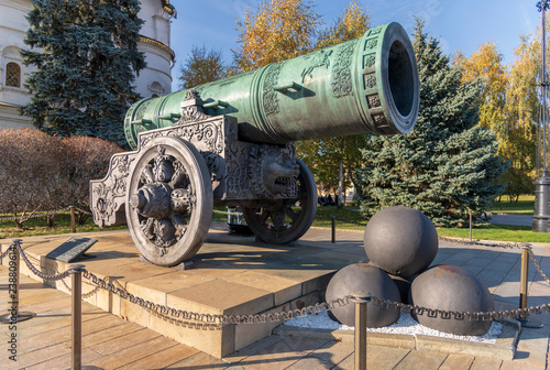 Tsar Cannon, Moscow, Kremlin, Russia