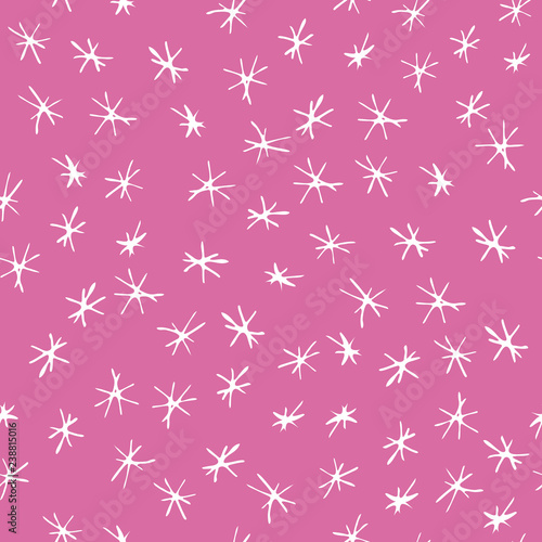 Pink and white asterix background pattern design. Perfect for fabric, wallpaper, stationery and scrapbooking projects and other crafts and digital work photo