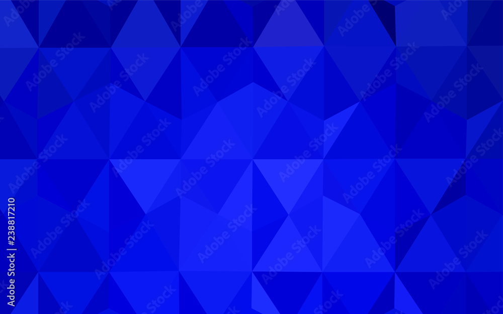 Light BLUE vector abstract polygonal background. Light BLUE vector abstract polygonal background.