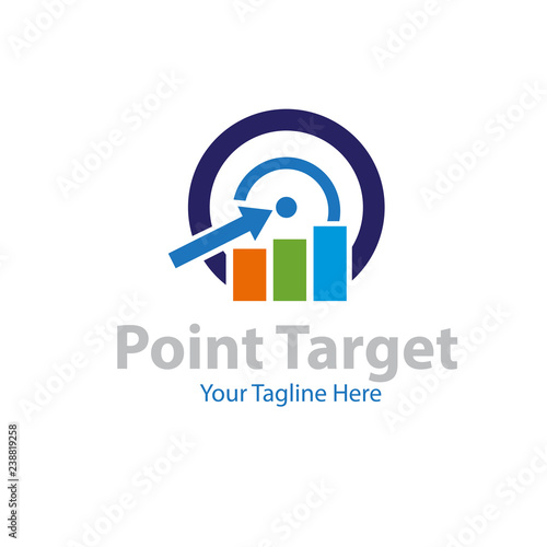 point target financial logo designs