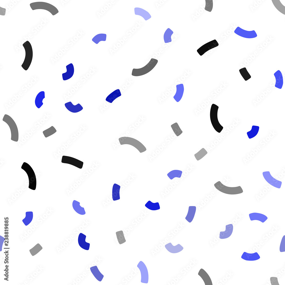 Light BLUE vector seamless background with bubble shapes. Light BLUE vector seamless background with bubble shapes.