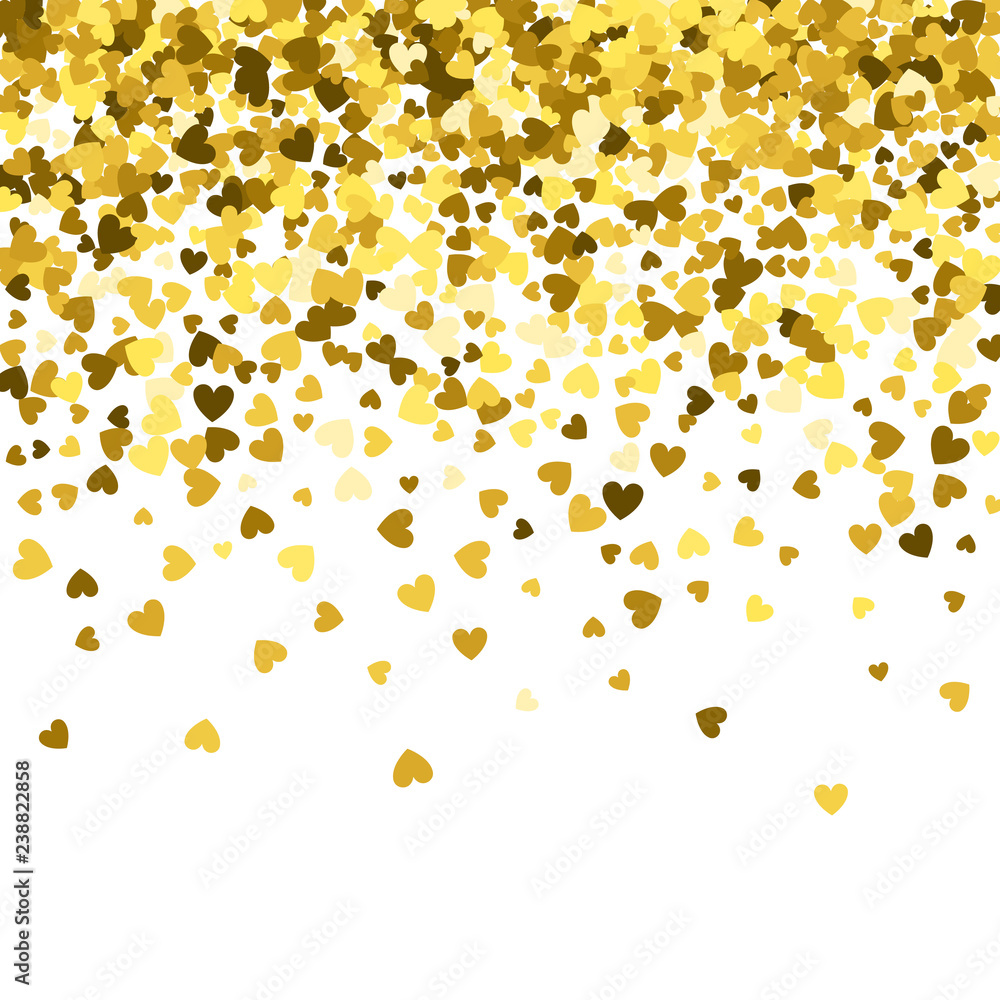 Background of random falling hearts Background of random falling hearts