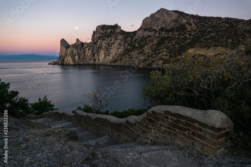 Prince Golitsyn s trail at Cape Kapchik  Novy Svet village