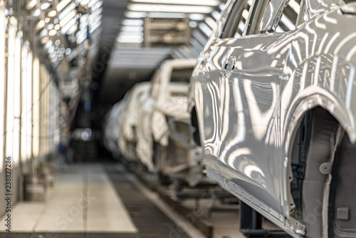 Production line of automobile plant, painting shop
