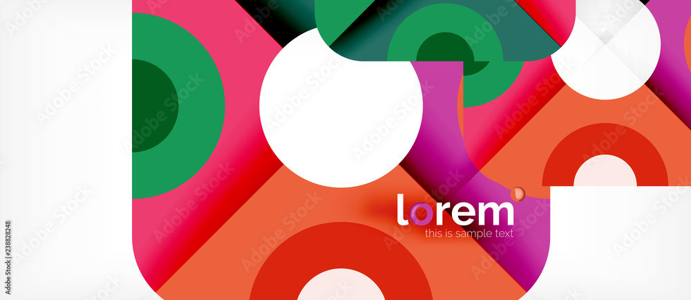 Abstract round elements composition background, organic design Abstract round elements composition background, organic design