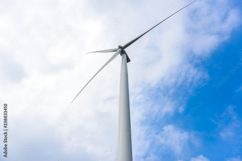 Windmill turbine field for electric production at Khao Kho, Petchabun, Thailand Windmill turbine field for electric production at Khao Kho, Petchabun, Thailand