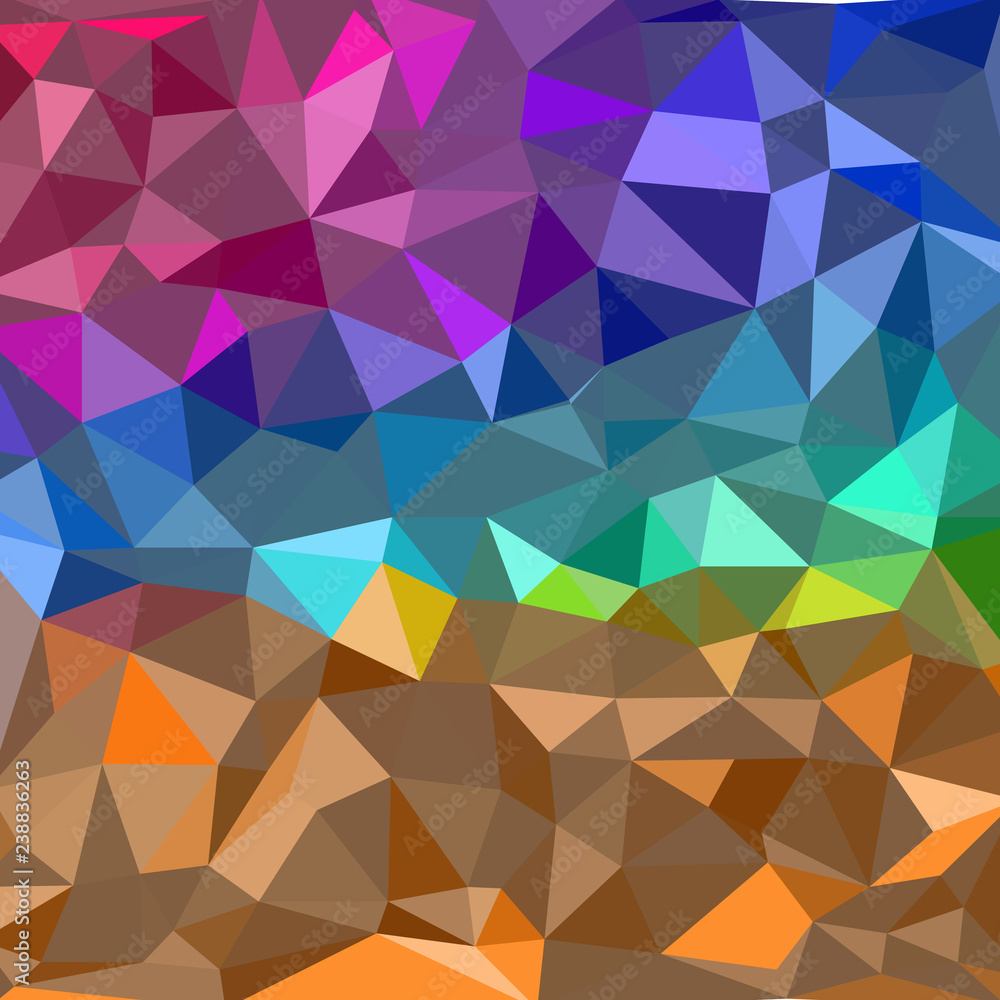Fototapeta premium Abstract Colorful Geometrical shapes Polygonal background