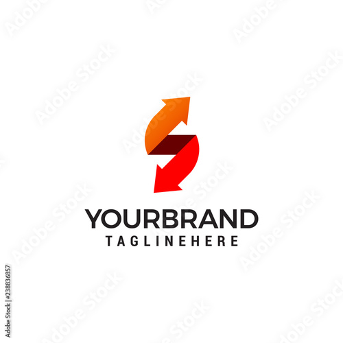 s letter arrow vector logo Free Download s letter arrow vector logo - GFXLoad