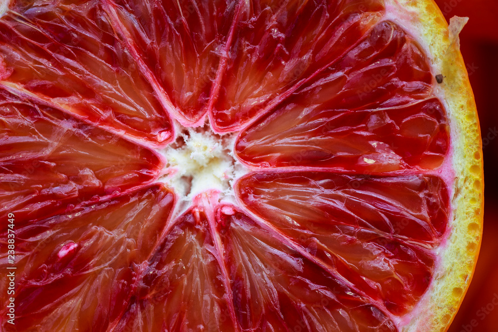 Macro orange fruit Macro orange fruit