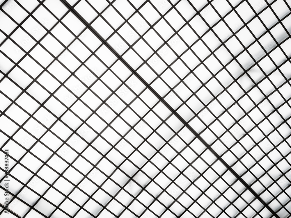 Abstract architecture of glass roof exterior Abstract architecture of glass roof exterior