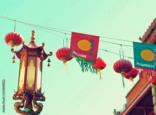 Lanterns over Chinatown