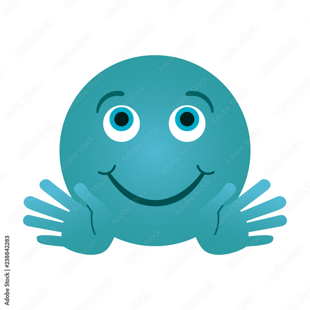 Obraz premium Chat emoji emoticon