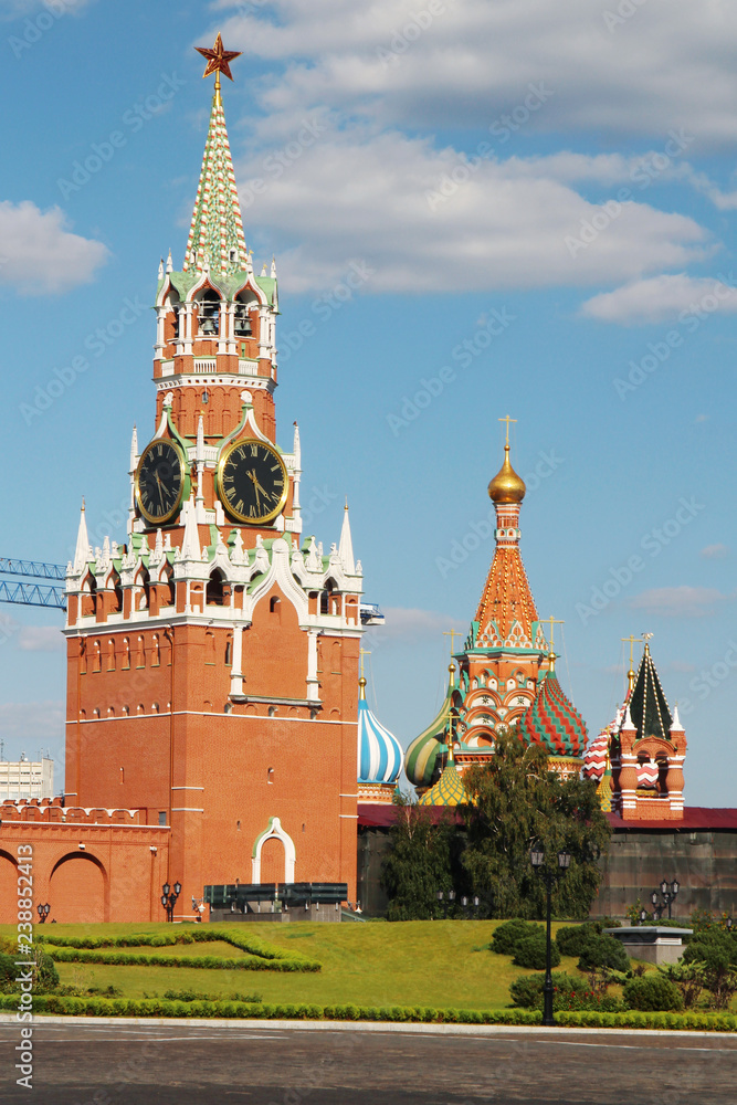 Spasskaya tower, Moscow Kremlin	