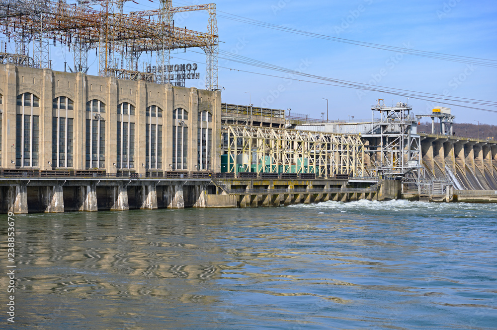 Hydroelectric Dam Power Station