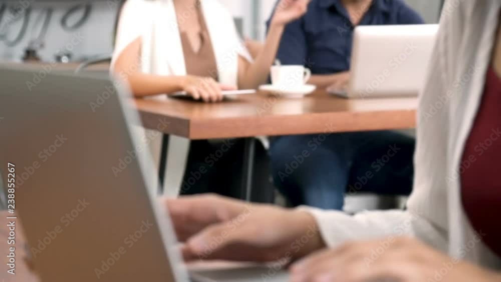 lifestyle of Business man and woman in cafe. lifestyle of Business man and woman in cafe.
