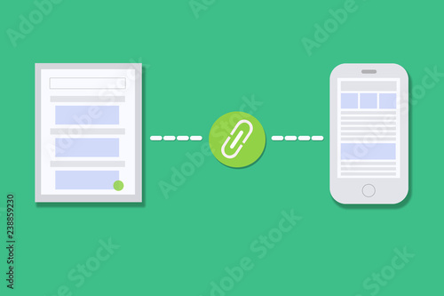 Firebase Dynamic Links, Links transfer from Web User to Mobile Application. photo