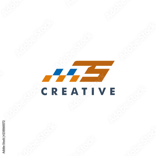 Auto speed logo template vector illustration