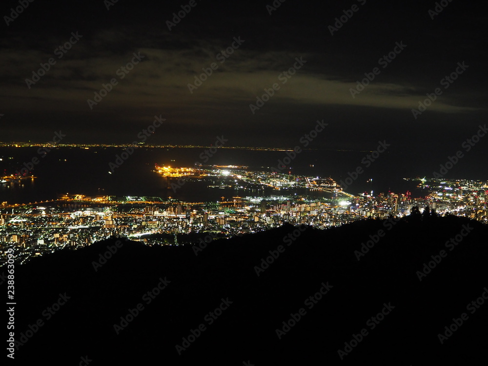 神戸の夜景 Night View of Kobe