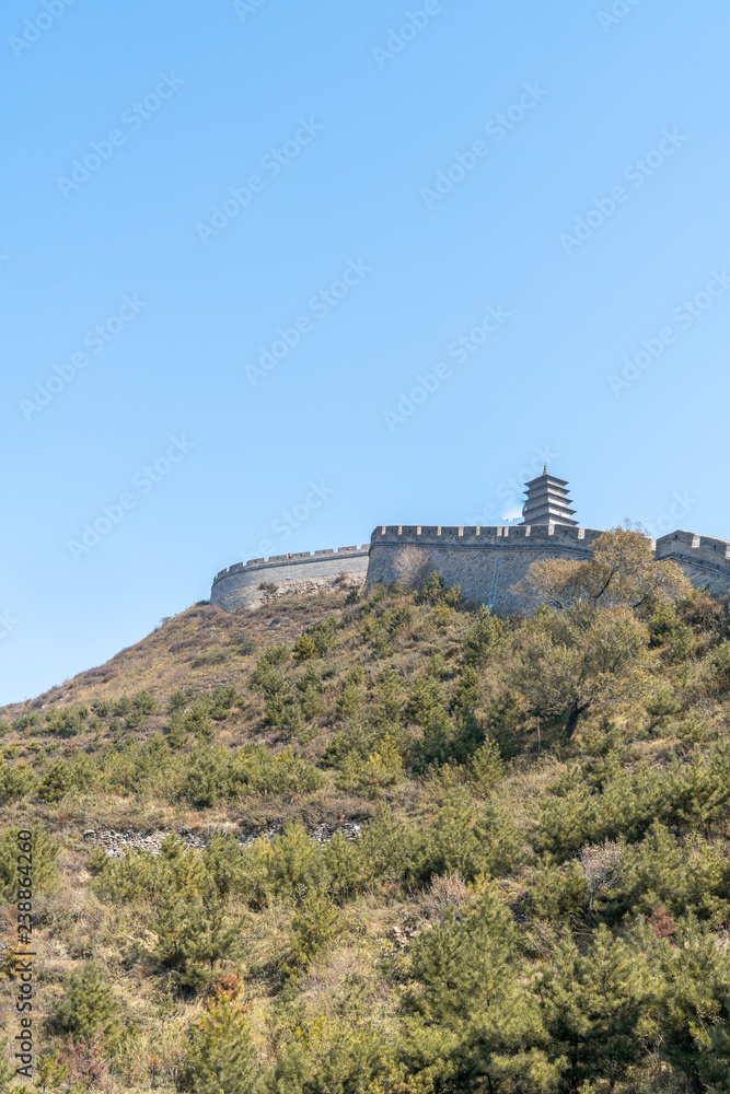 Yanmen pass Great Wall, shanxi, China