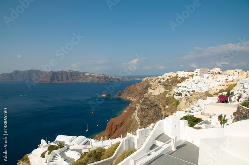 Fototapeta Naklejka Na Ścianę i Meble -  Romantic Santorini, Greece