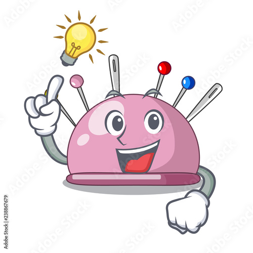 Have an idea pincushion a cartoon pins for sewing