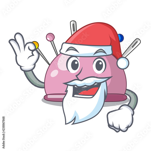 Santa pincushion a cartoon pins for sewing