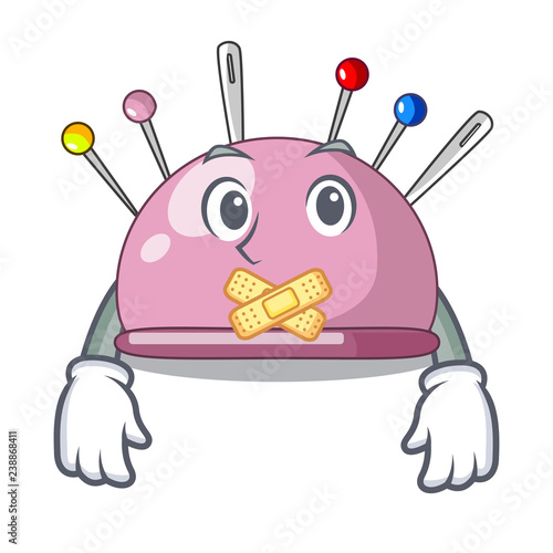 Silent pincushion a cartoon pins for sewing