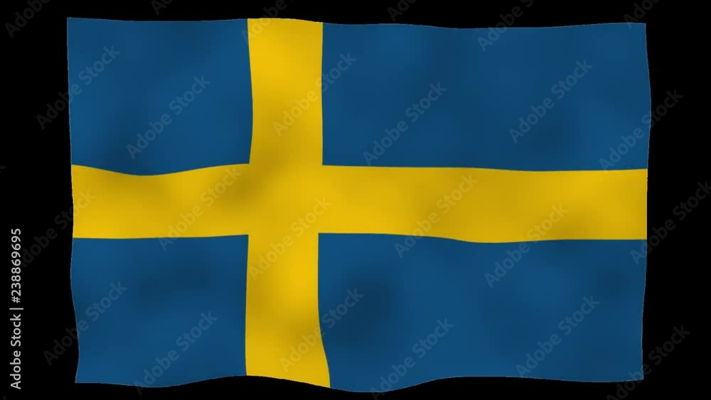 Flag od Serbia, 60 fps, lopped, alpha channel Flag od Serbia, 60 fps, lopped, alpha channel