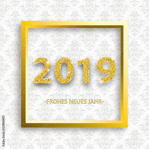 2019 Frohes Neues Jahr photo