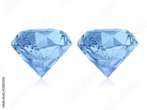 Large Clear Diamond