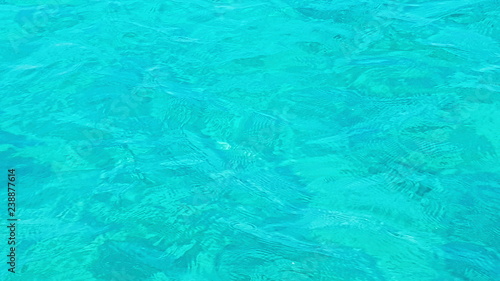 Turquoise sea sea, close-up 